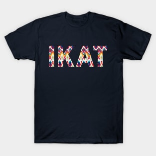 Ikat Design - ethnic uzbek pattern T-Shirt